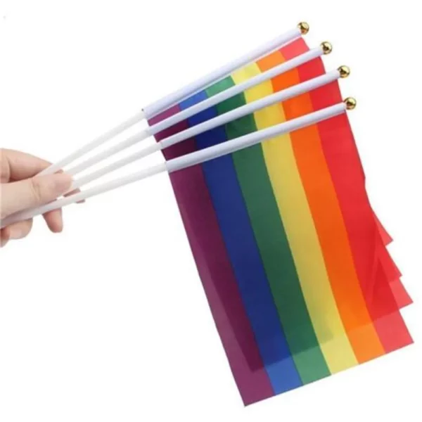 Regenbogen Flagge LGBTQ Fahne – Bild 2