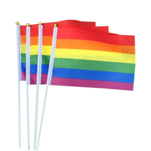 Regenbogen Flagge LGBTQ Fahne – Bild 6
